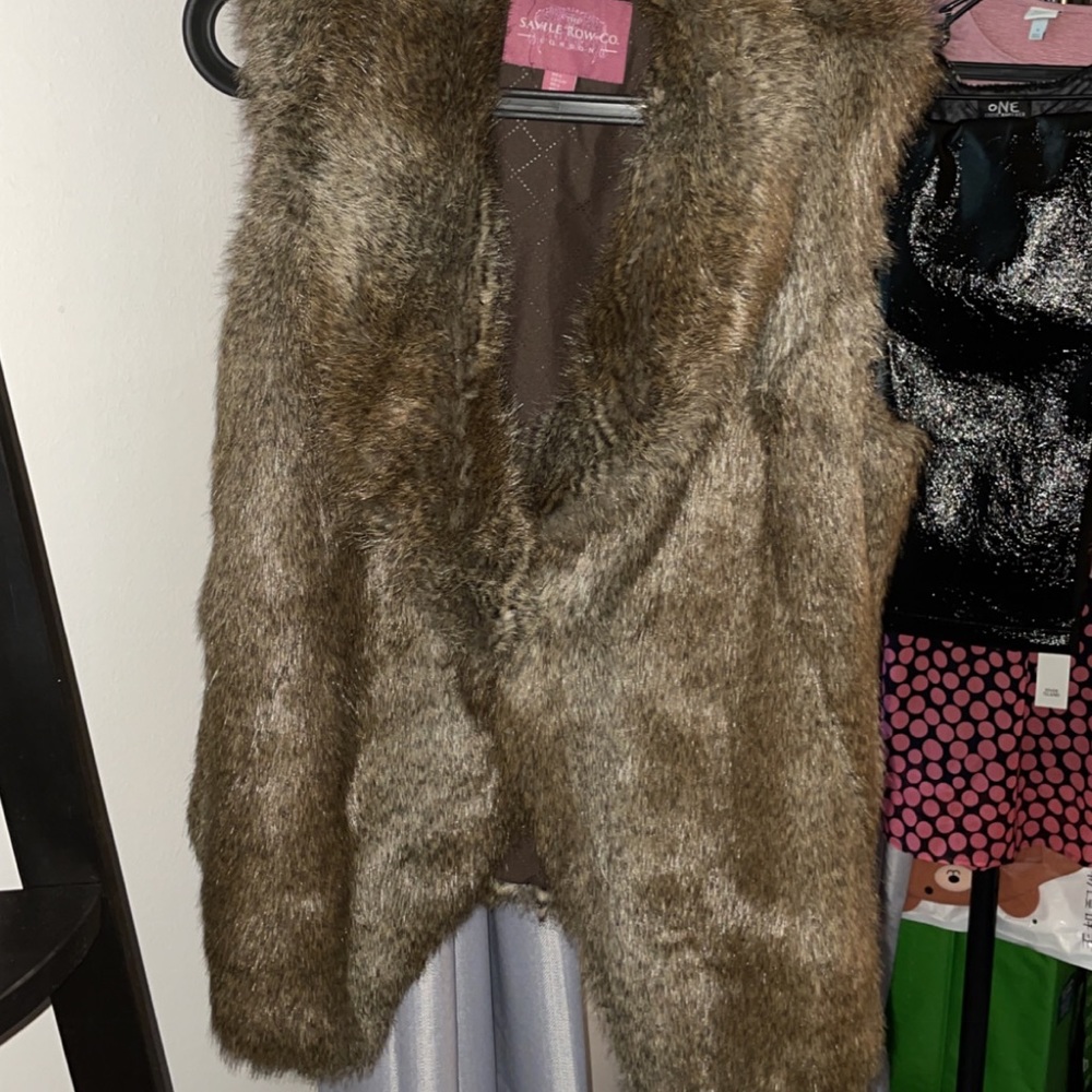 Spring/winter Faux Fur vest